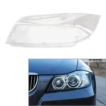 L Headlight Transparent Lens Cover For BMW 3 Series E90 Sedan E91 Touring 05-11