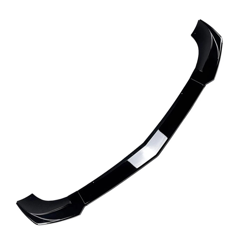 Front Bumper Spoiler For Mercedes Benz C Class W204 S204 Facelift 11-14 Black