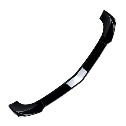 Front Bumper Spoiler For Mercedes Benz C Class W204 S204 Facelift 11-14 Black