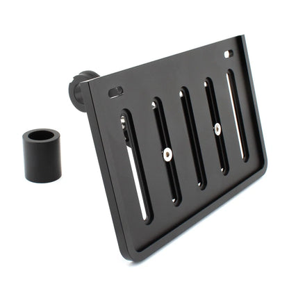 Blk License Plate Bracket Kit For Harley Softail Fat Boy Breakout Dyna 2018-2022
