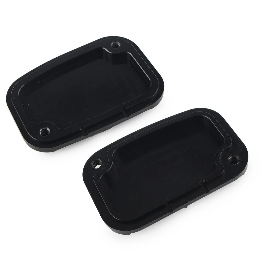 Shallow Cut Brake Master Cylinder Cover For Harley Touring Street Glide 14-16