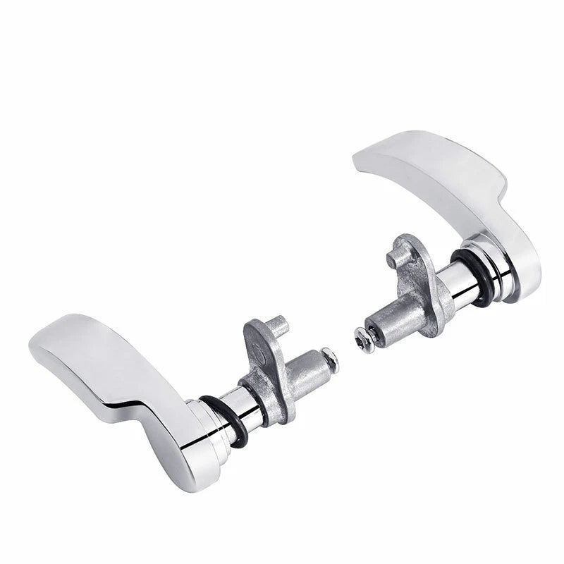 Zinc Allloy Saddlebag Lid Lifter Fit For Harley Electra Road Glide 14-23 Chrome
