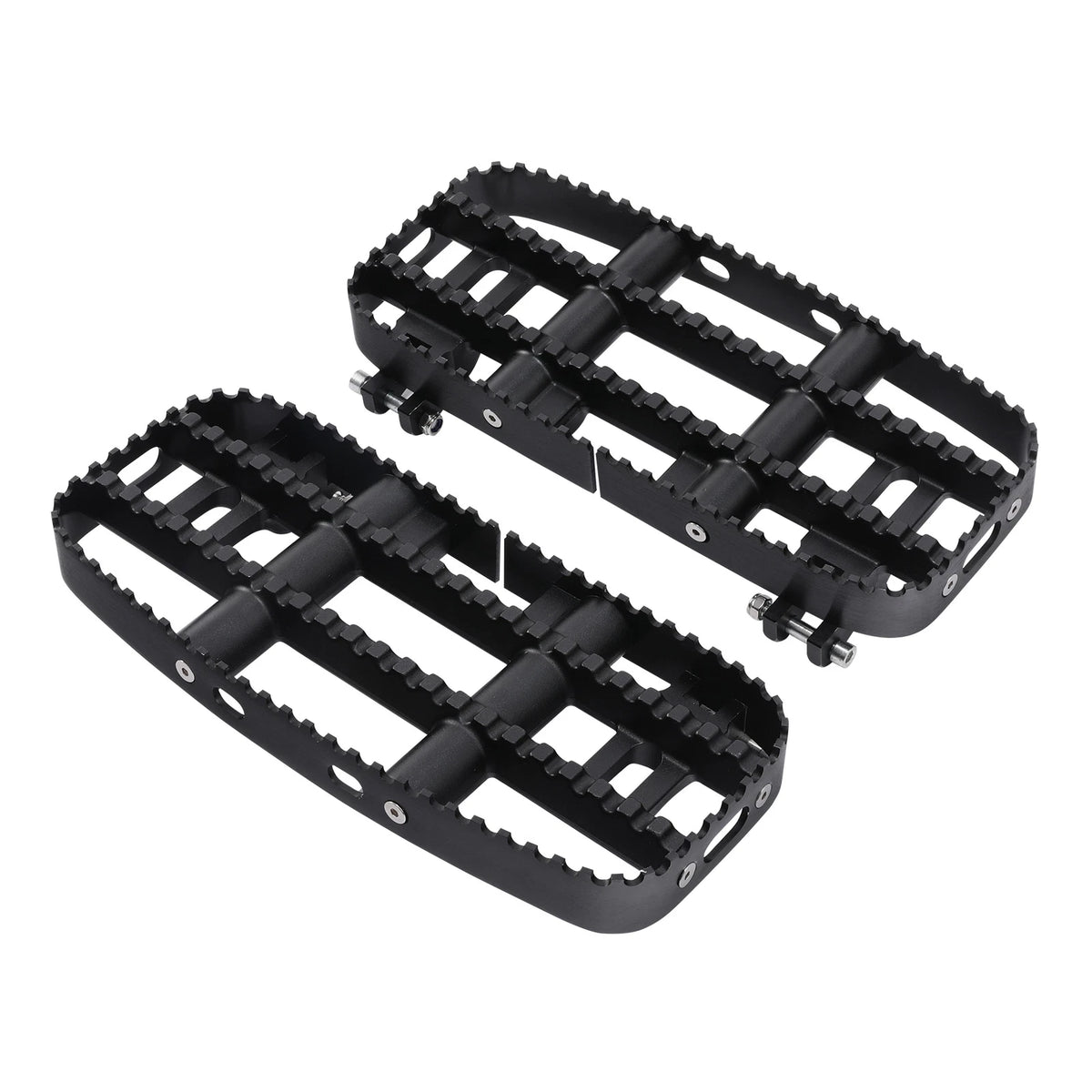Black Driver Floorboard Footboard Fit For Harley Electra Street Glide 2014-24 23