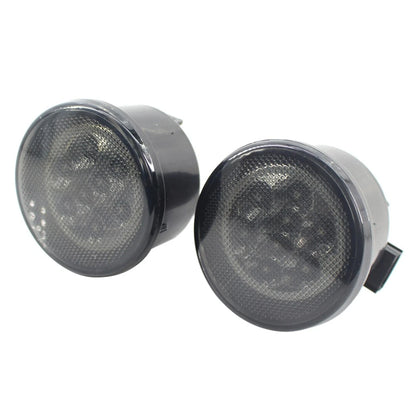 Front Grill Indicator Parking Lights Signal Lights For Jeep Wrangler JK 2007-17