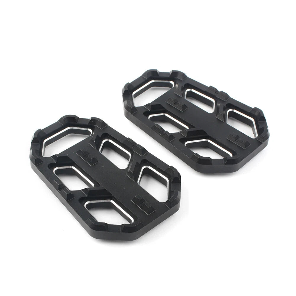 Foot Pegs Footrests Wide Brake Pedals Left & Right Fit HONDA CB500X 15-22 Black
