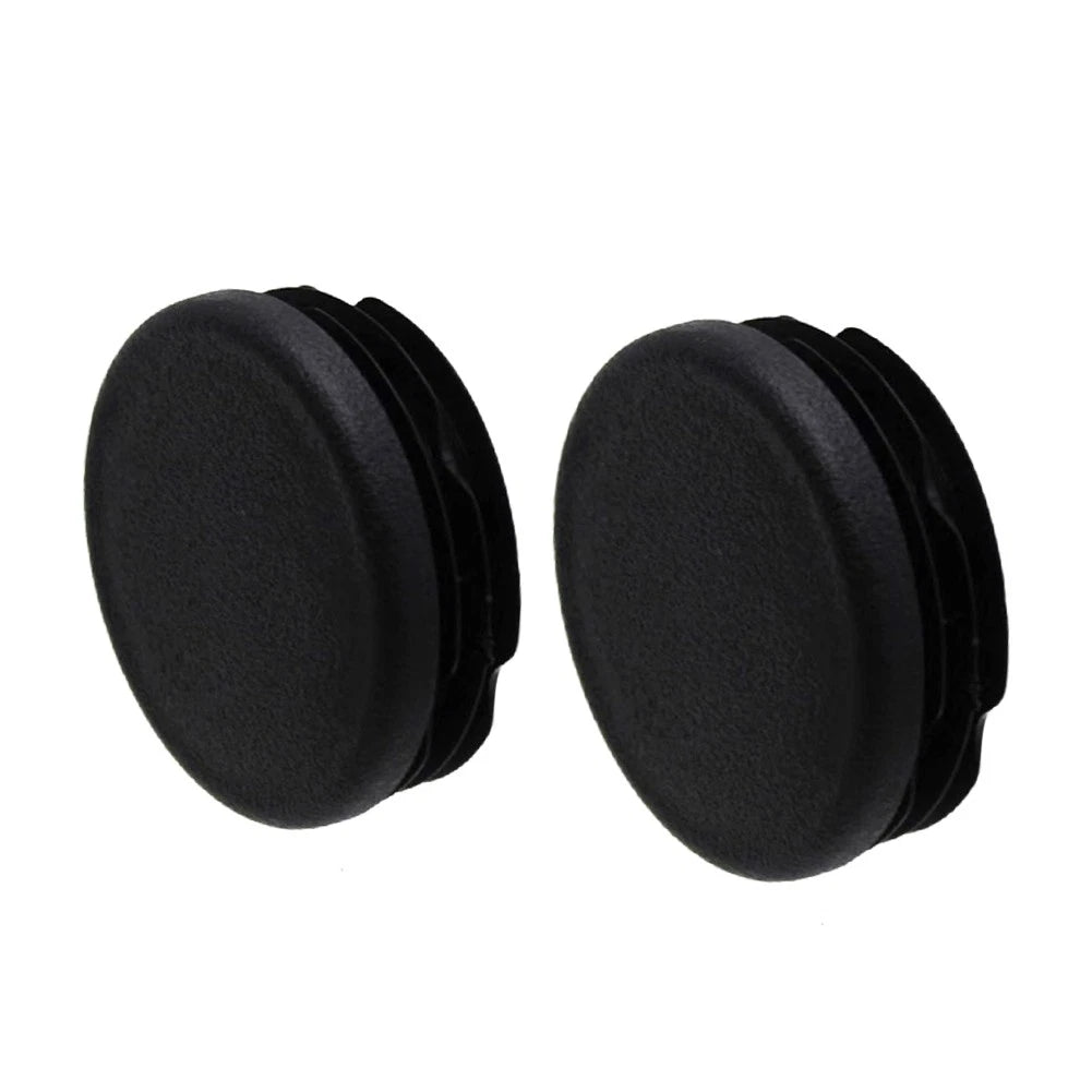 Black Frame Hole Cover Caps Plug Decorative 2PCS For YAMAHA YZF-R7 2021-2022