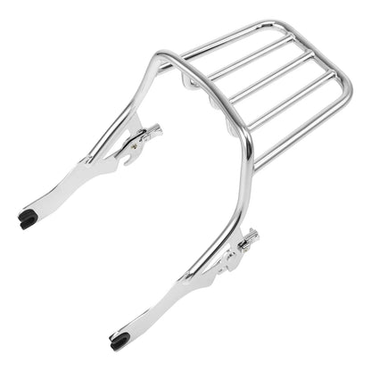 Two-up Luggage Rack Fit For Harley Softail FLDE FLHC FLHCS FLSL 2018-2025 Chrome