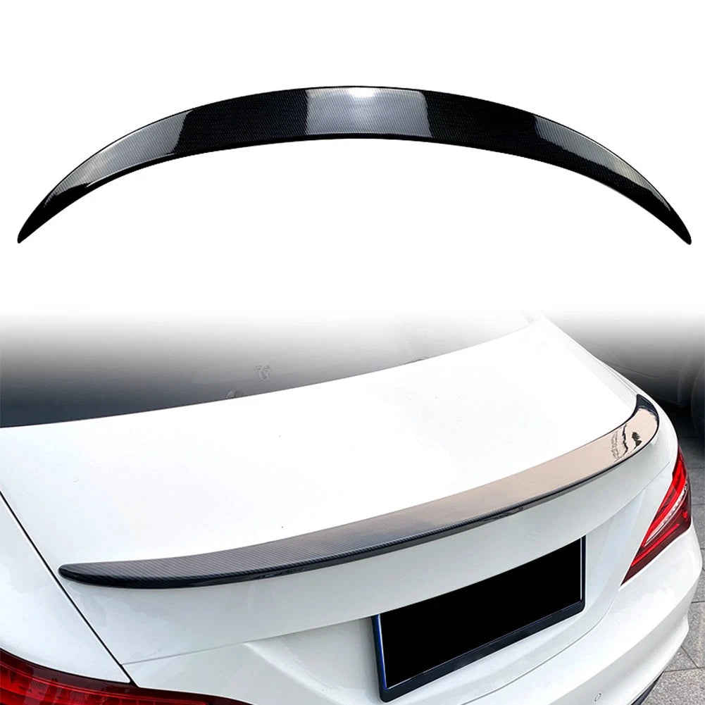 ABS Rear Trunk Spoiler Window Wing For Mercedes Benz CLA-Class C117 2013-2019