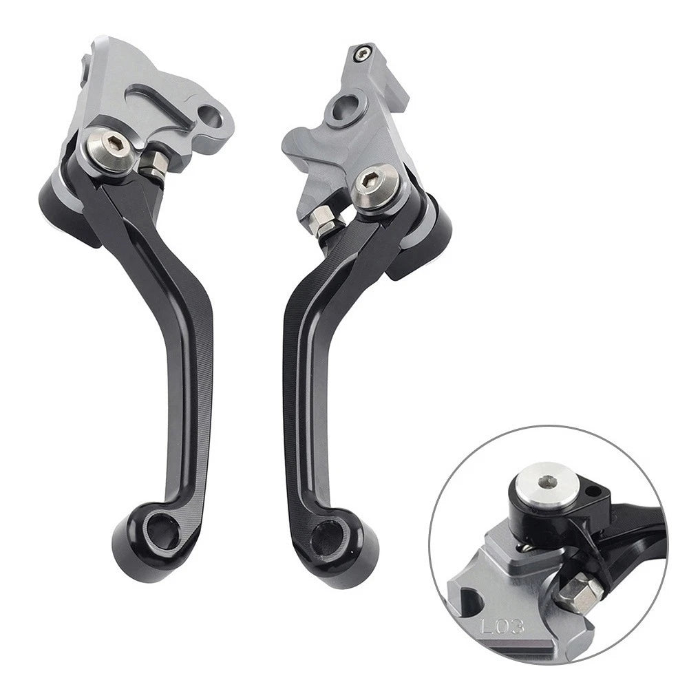 Pair Pivot Brake Clutch Lever For YAMAHA YZ 250F YZ 426F YZ 450F 2009-2020 Black