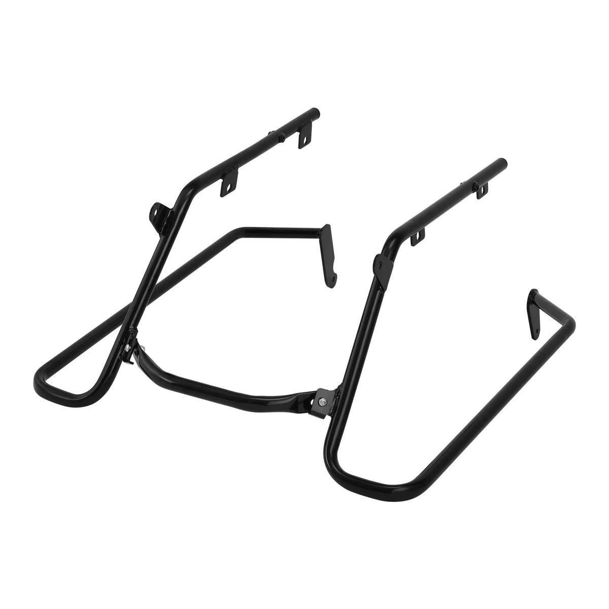 Saddlebags & Conversion Brackets For Harley Softail FLFB FLFBS FXBR FXBRS 18-Up