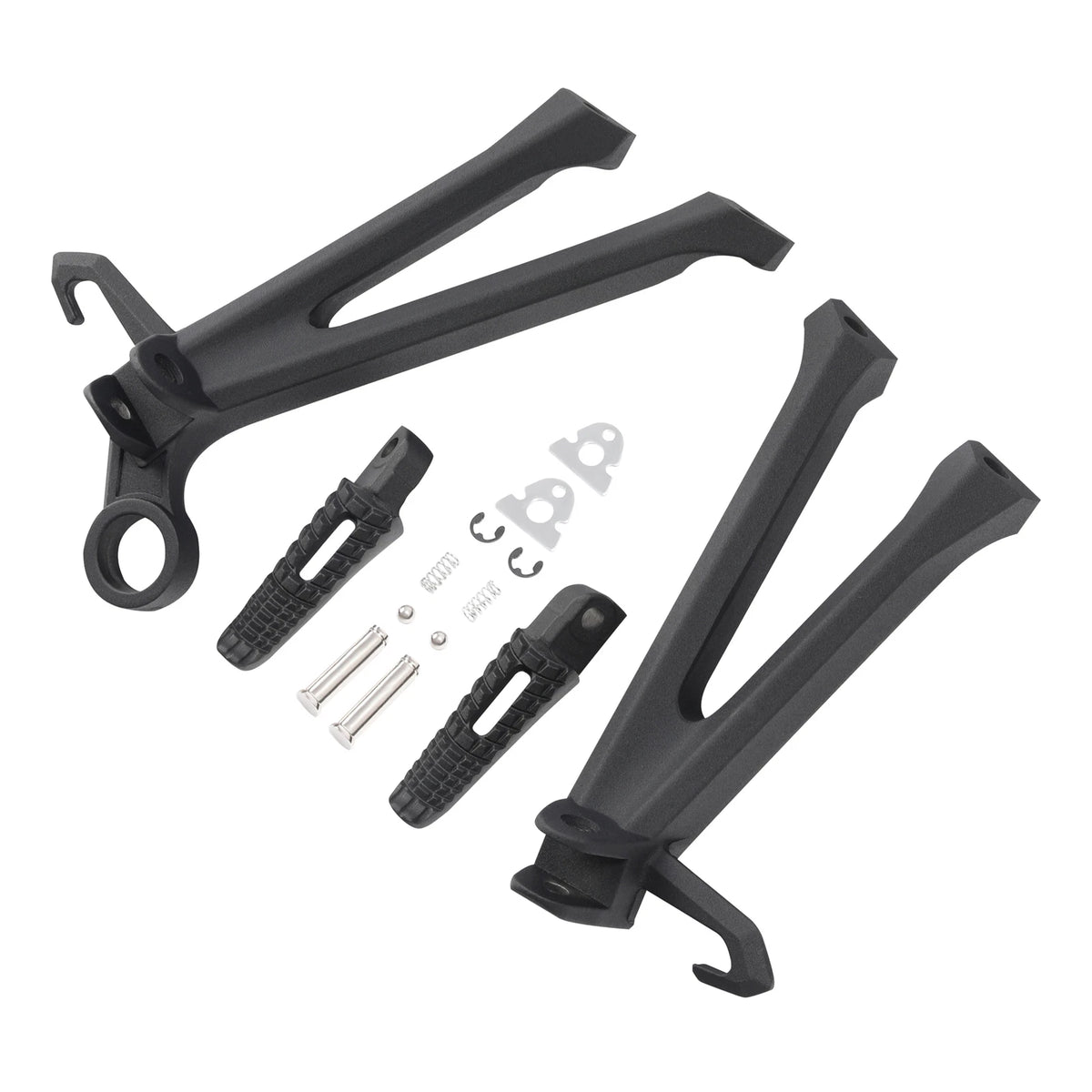 Passenger FootPegs Bracket Mount Fit For Suzuki GSXR600 GSX-R750 2011-2026 12 13
