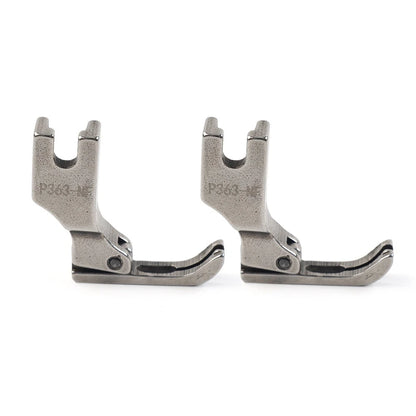 2pcs P363-NF Narrow Zipper Foot For Needle Feed Sewing JUKI DLN-415 DLN-5410