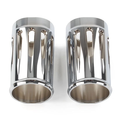 Fork Boot Slider Covers Pair Fit Harley Electra Street Road Glide King CVO 14-22