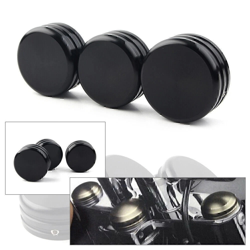 Motorcycle Upper Fork Stem Nut Cover for Harley  Sportster 883 Iron Low XL883L
