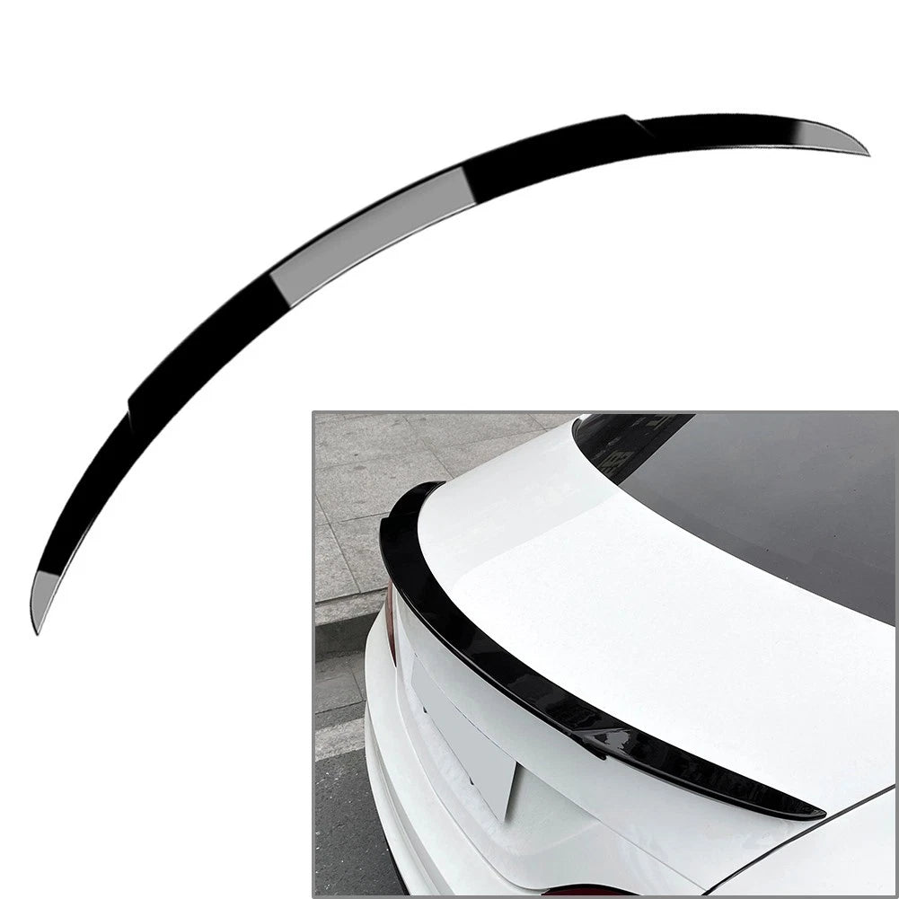 Glossy Black Rear Trunk Lip Spoiler For Mercedes Benz CLA Class W117 C117 13-19