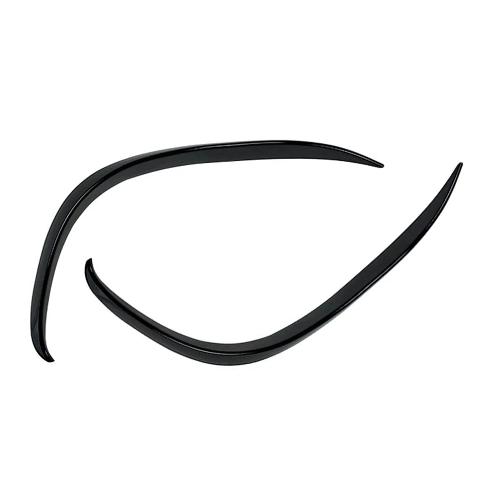 Front Bumper Lip Splitter Spoiler For Mercedes Benz C-Class C260 W205 2019+ Blk