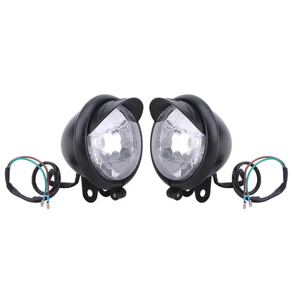 Bullet Driving/Passing Turn Signal Spot Light Bar For Harley Touring Dyna Softai