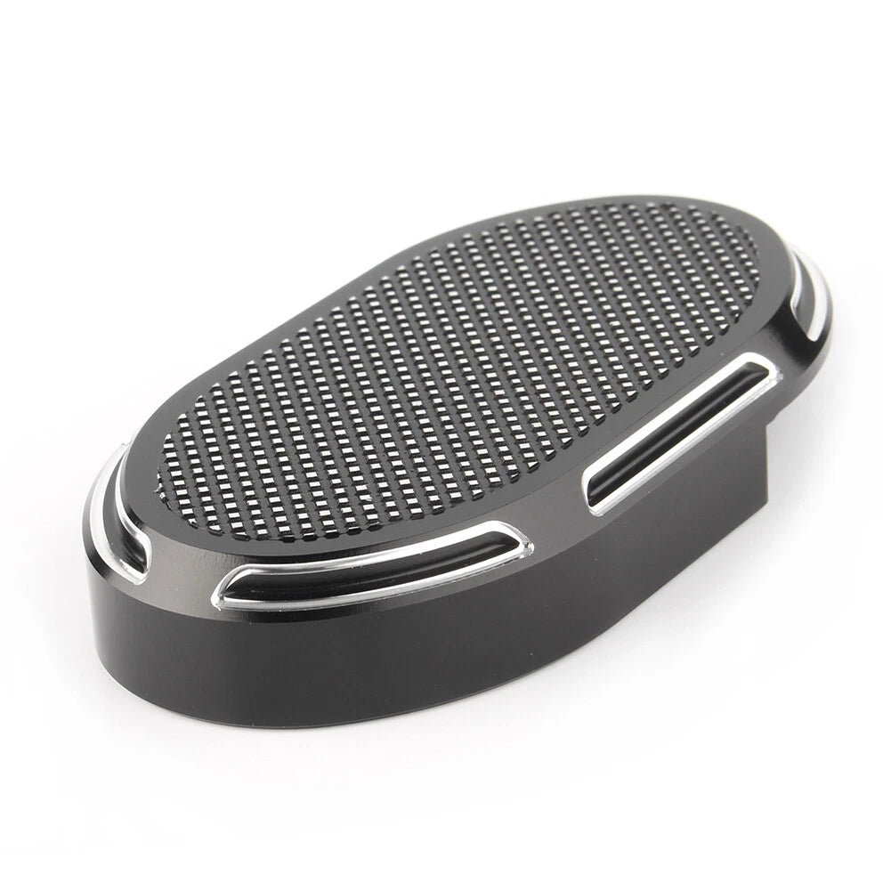Brake Foot Peg Pedal Footrest Pad For Harley Davidson Sportster XL883 XL1200 Blk