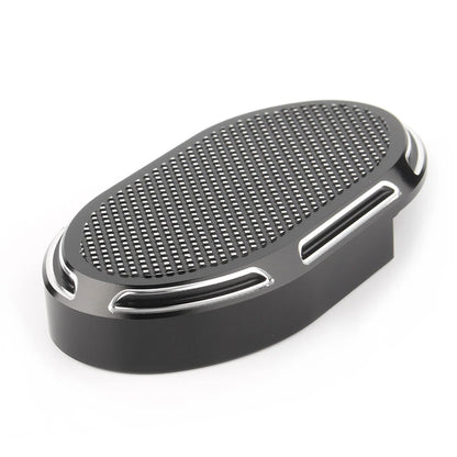 Brake Foot Peg Pedal Footrest Pad For Harley Davidson Sportster XL883 XL1200 Blk