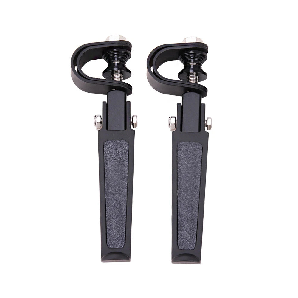 1"~ 1-1/4" 1.25" Engine Guard Crash Bar U-clamp Foot Pegs For Harley Motorcycle