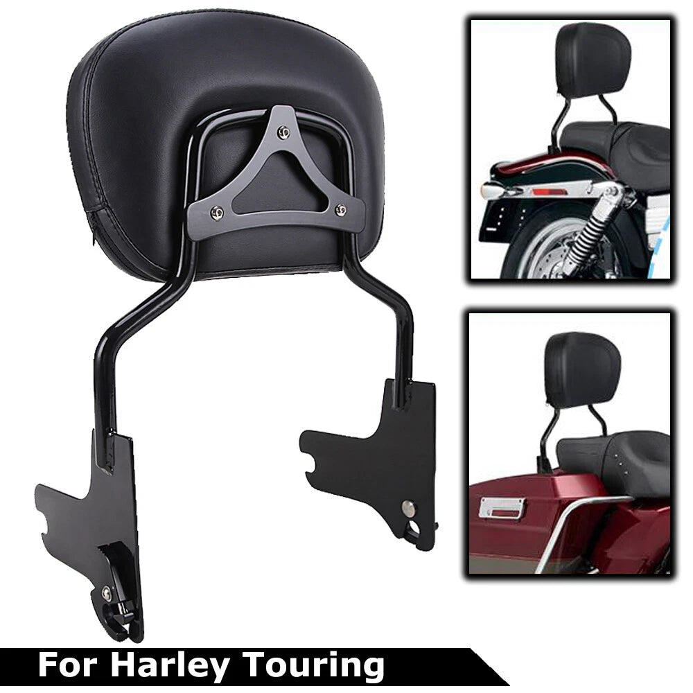 Detachable Backrest Sissy Bar For Harley Touring Electra Street Glide 1997-2008