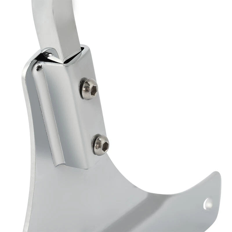Chrome Low Backrest Sissy Bar Fit For Harley Softail FLST FLSTC FLSTNSE 84-17 US