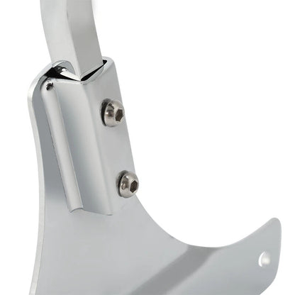 Chrome Low Backrest Sissy Bar Fit For Harley Softail FLST FLSTC FLSTNSE 84-17 US