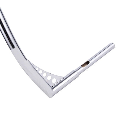 Chrome 16" Rise 1 1/4" Ape Hangers Handlebar For Harley Softail Sportster Custom