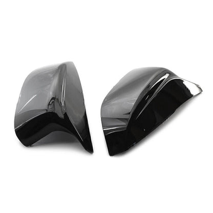 1 Pair Black Rear View Mirror Cover Trim For Infiniti Q50 Q60 QX30 Q70 2014+ 15