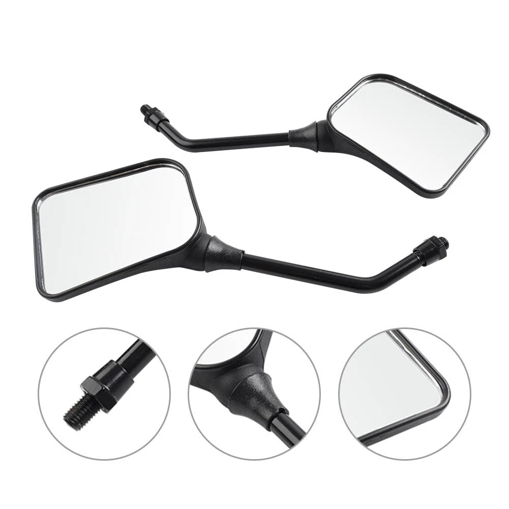 Rearview Side Mirrors Black For Suzuki Vinson 500 King Quad 300/400/500/750 ATV