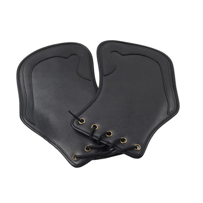 Motorcycle Universal Leather Heat Saddle Shield Deflector For Honda For Harley
