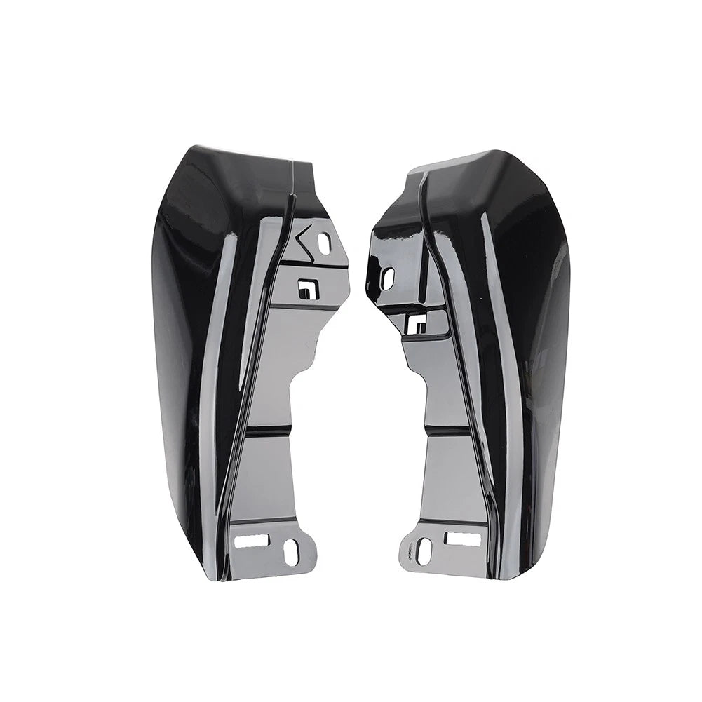 Black Mid-Frame Air Deflector Heat Shield For Harley CVO Road Street Glide 23-24