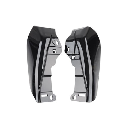 Black Mid-Frame Air Deflector Heat Shield For Harley CVO Road Street Glide 23-24