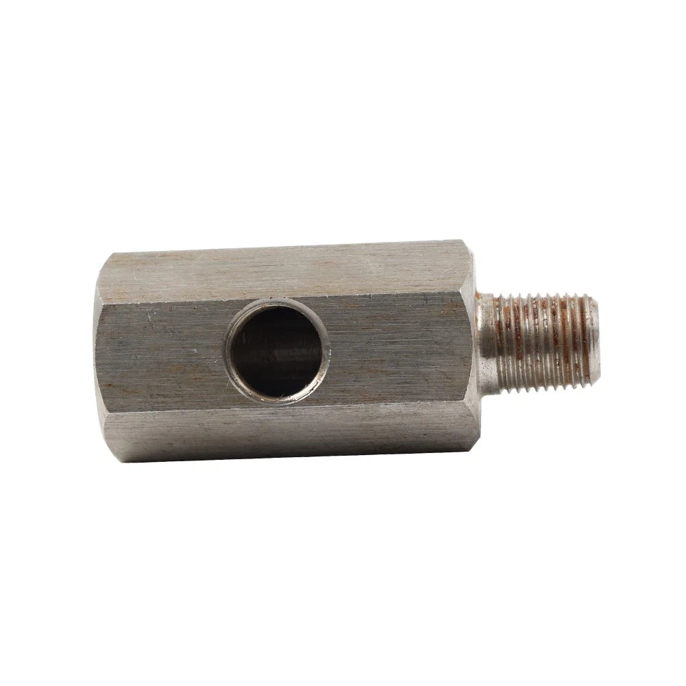 1/8" NPT Oil Pressure Sensor Tee to NPT Adapter For Turbo Supply Feed Line Gauge