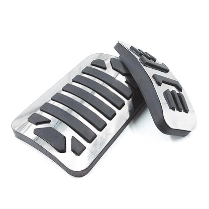 Stainless Steel Car Brake Gas Pedals Protection Cover Fit Jaguar XE XF XJ XJL