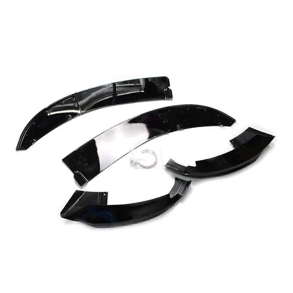 Front Bumper Lip Gloss Black Fit For BMW F32 F33 F36 4 Series M Sport 2014-20