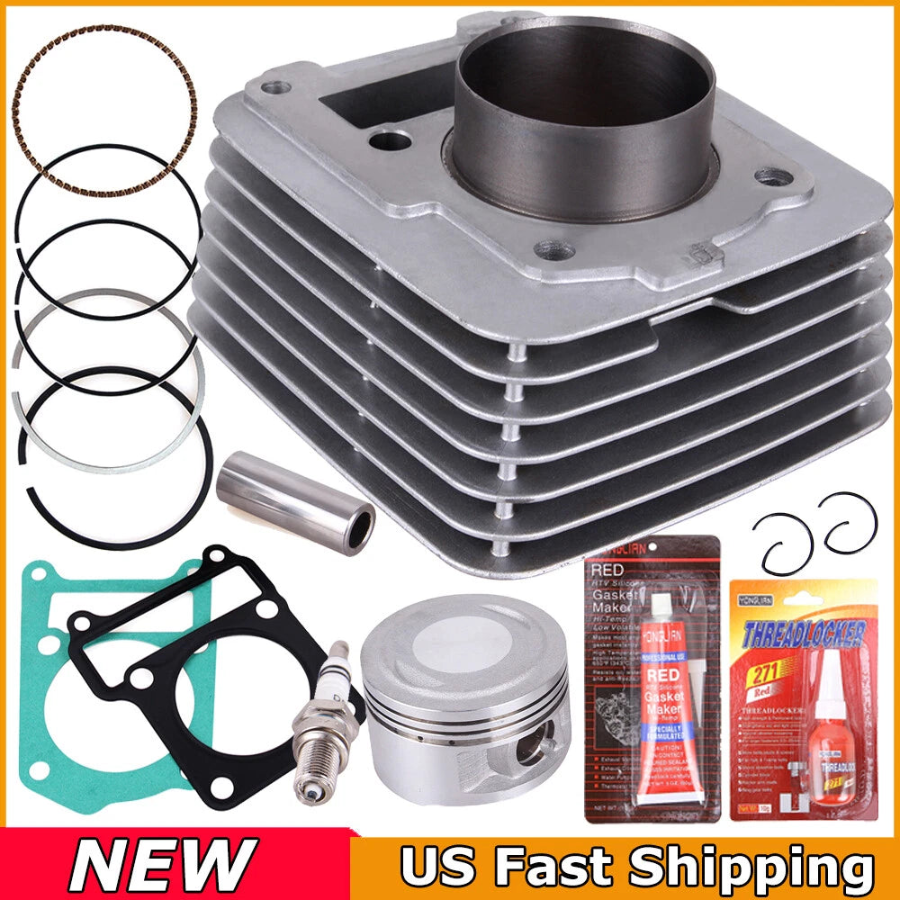 Cylinder Piston Gasket Top End Rebuild Kit For Yamaha TTR125E 2003-2009 TTR125L