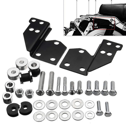 For 1997-08 Harley Touring Quick Release Sissy Bar Backrest Docking Hardware Kit