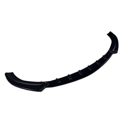 Glossy BLK Front Bumper Lip Splitter For Benz E-Class W213 E63 Sport Model 16-19