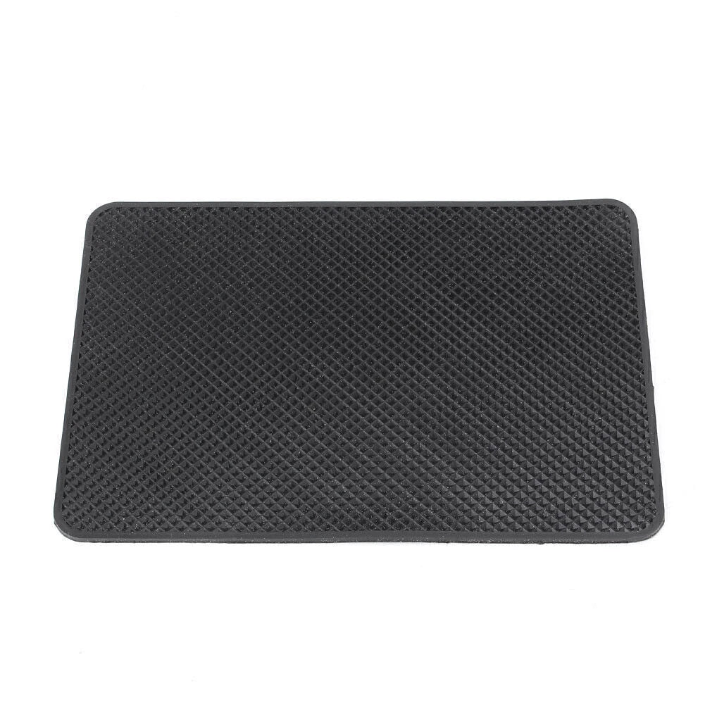 Non-Slip Dashboard Mat Anti-Slip Sticky Pad Cell Phone Coin GPS PDA Holder Black