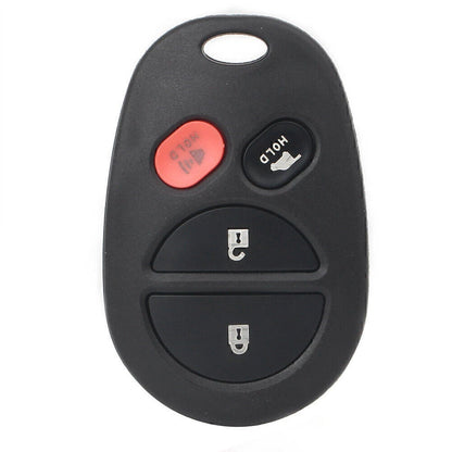 Remote Entry Key Fob Replacement fit Toyota Highlander Sequoia Gq43vt20t Car USA