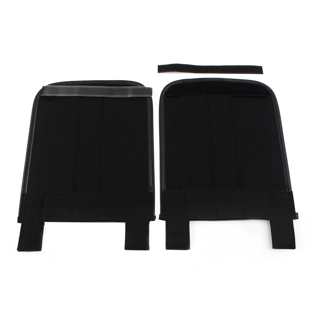 Motorcycle PU Leather Universal Trike Rear Fender Bra For Harley Roadsmith Black