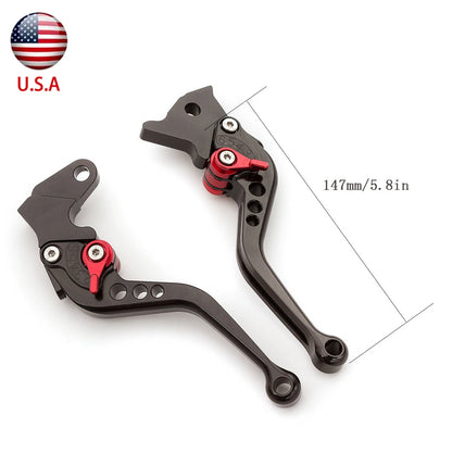 For TTR125 L/LE/LW Front Disc Brake 2000-2016 CNC Brake Clutch Levers Short Pair