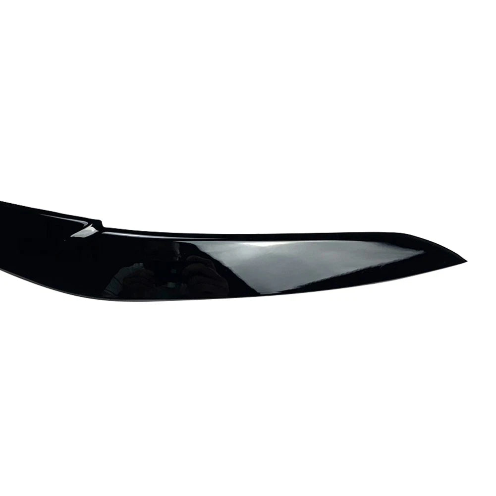 Glossy Black Front Fog Light Eyebrow Cover For BMW X5 2018-22 For BMW X6 2019-22