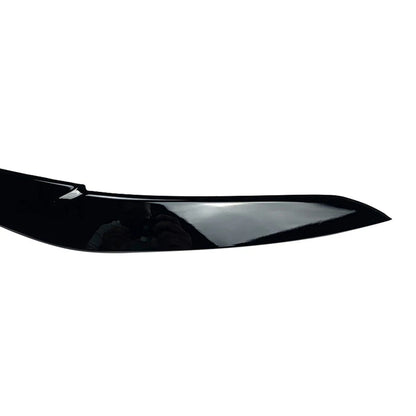 Glossy Black Front Fog Light Eyebrow Cover For BMW X5 2018-22 For BMW X6 2019-22