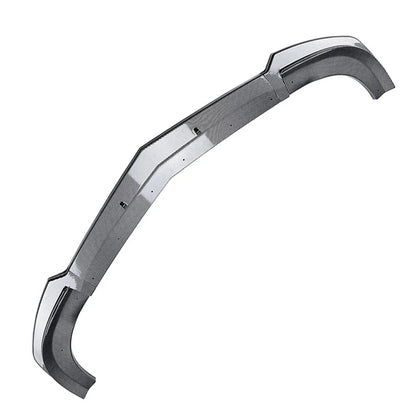 Carbon Look Front Bumper Spoiler Lip For Benz C Class W204 C63 Sedan 11-14