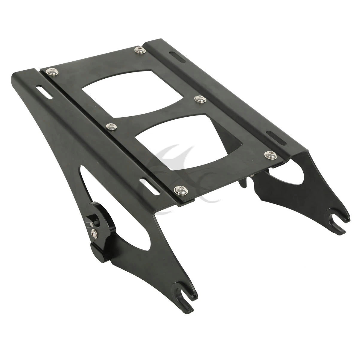 Chopped Trunk Backrest Mount Rack Fit For Harley Road Glide King 14-Up