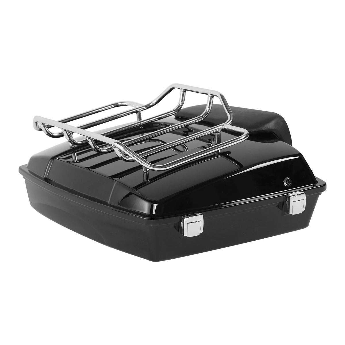 5.5" Trunk Backrest Pad Mount Rack Fit For Harley Touring 09-13 12