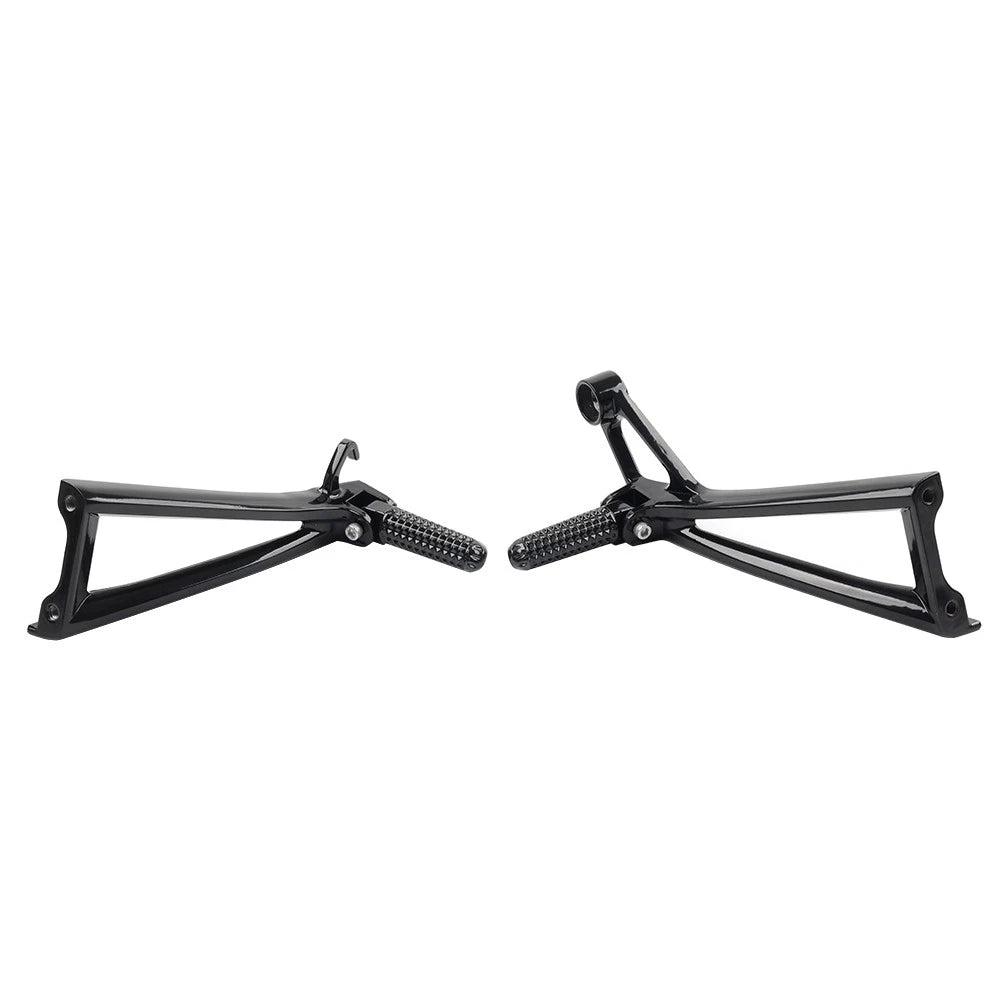 Rear Passenger Footrests FootPeg Bracket For Yamaha YZF R6 YZFR6 03-05 R6S 06-09