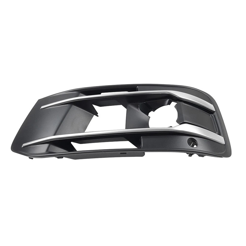 1 Piece Left Side Front Bumper Fog Light Grille Cover Fit For Audi Q7 2016-2019